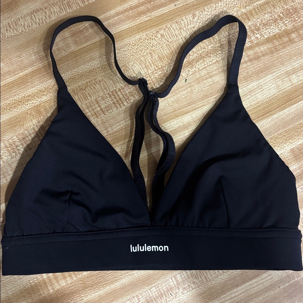 Lululemon Black Athletic Bra, size 2